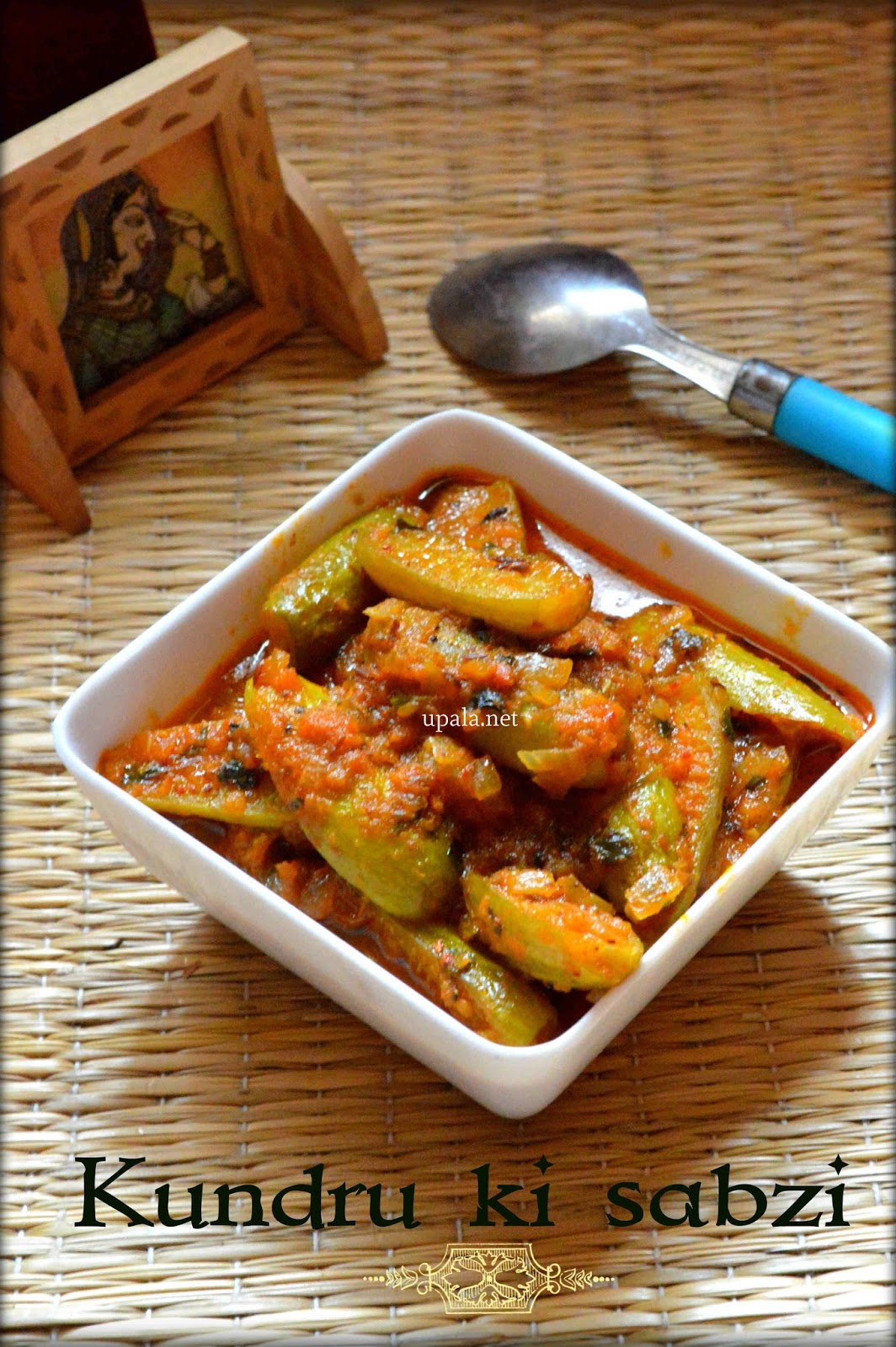 Upala Kundru ki Sabzi/Tindora Gravy