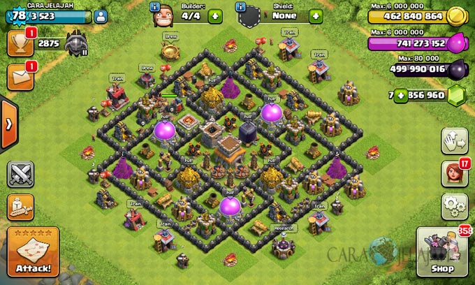 Susunan Formasi Pertahanan Base Hybrid TH 8 Terbaru 28