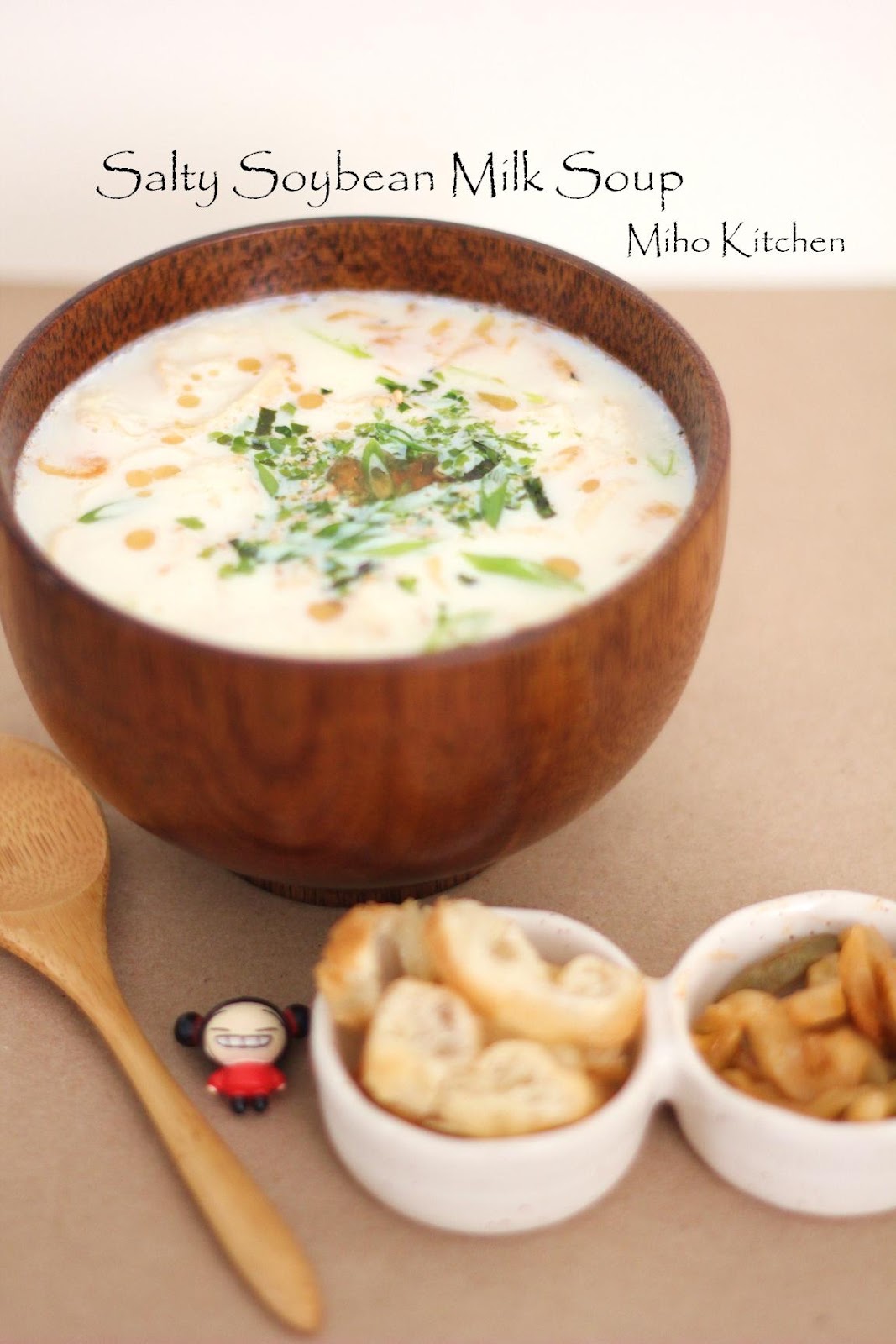 Miho Kitchen ★ Salty Soybean Milk Soup
