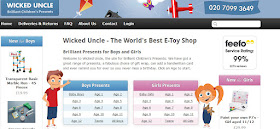 Wicked Uncle - Interesting And Unusual Children's Presents screenshot