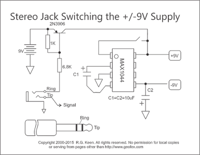 Simple +9V and -9V from one Battery | Circuits Diagram Lab