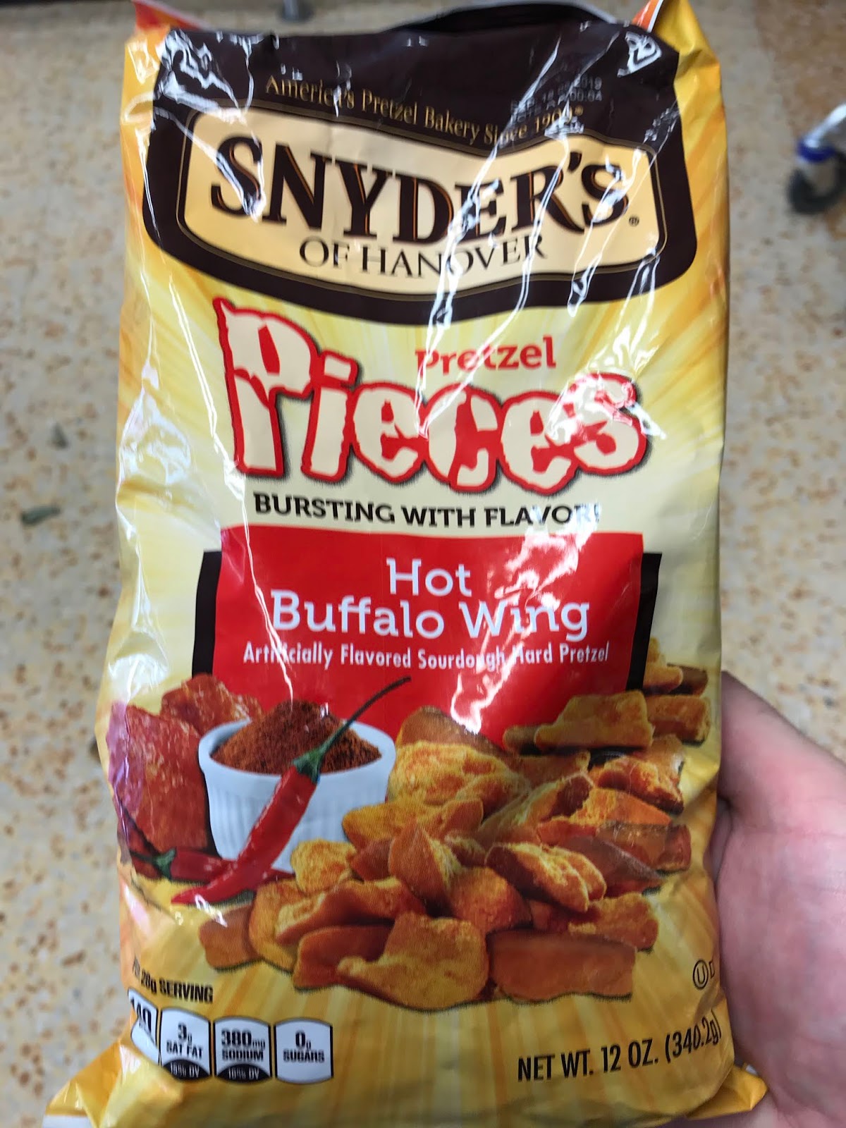 A Review A Day Today's Review Snyder's Hot Buffalo Wing Pretzel Pieces
