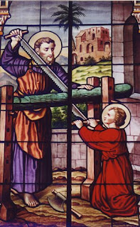 Saint Joseph et Jésus - http://prieres-catholiques.blogspot.fr/