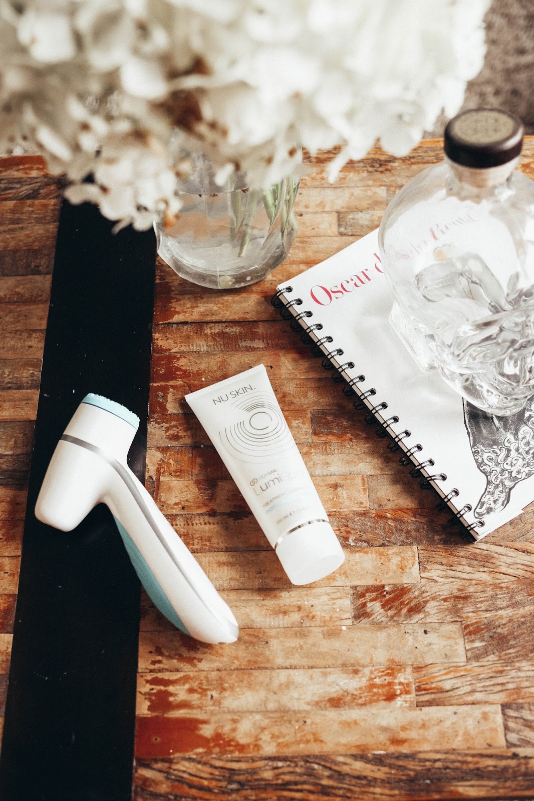 Skincare routine with Nu Skin's ageLOC LumiSpa Sierra Chantal