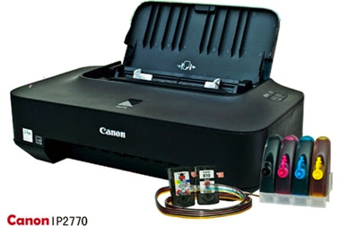 Mengatasi Error Tinta (Ink has Run Out) Canon IP 2770