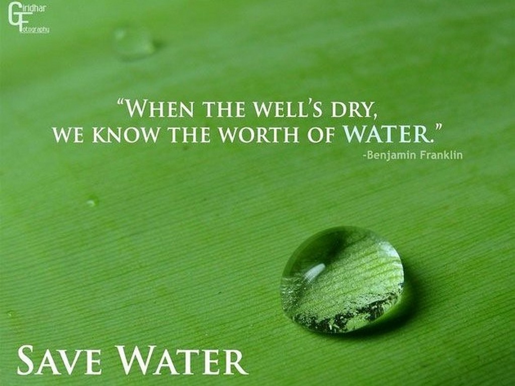 Save Water Quotes 47