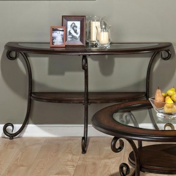 Semicircular table &#8211; beautiful suggestions for your home!