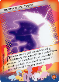 My Little Pony Tantabus Tearing Through Equestrian Friends Trading Card