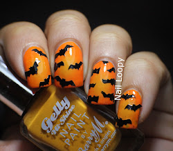 bat nails halloween nail them proud quite turned must say really