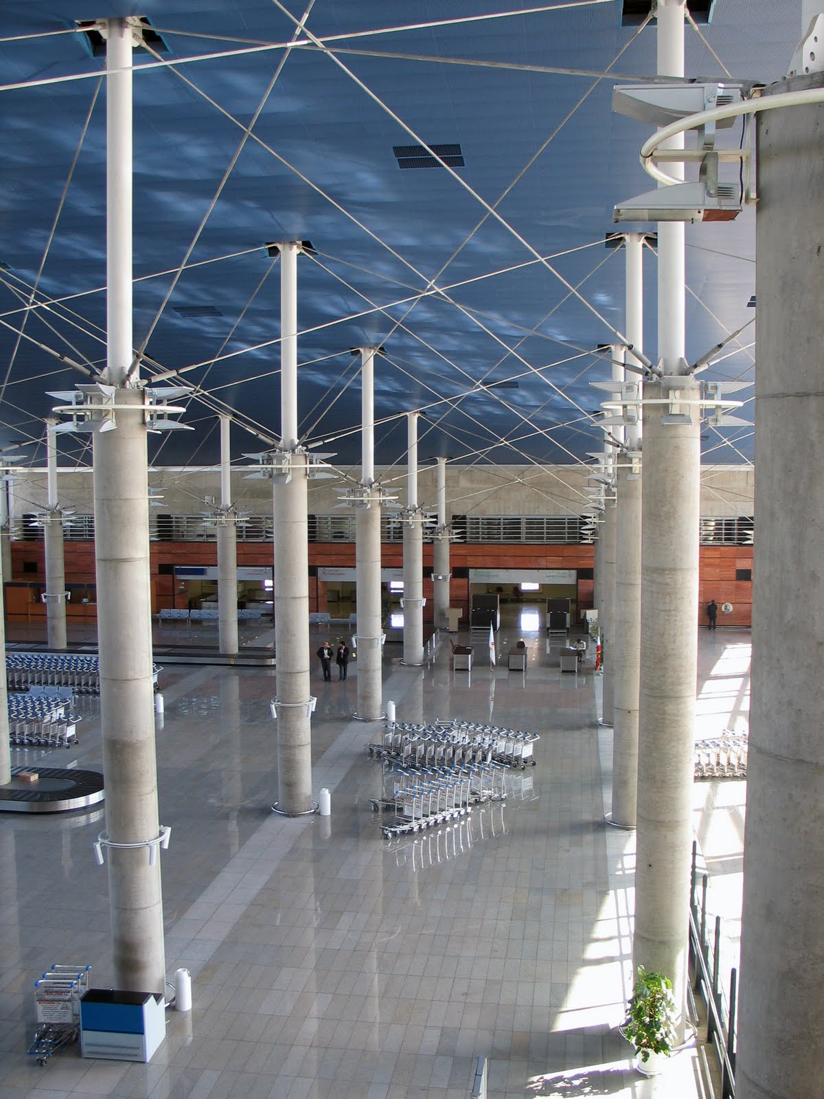 IKA Imam Khomeini International Airport Tehran Iran - Blue Image