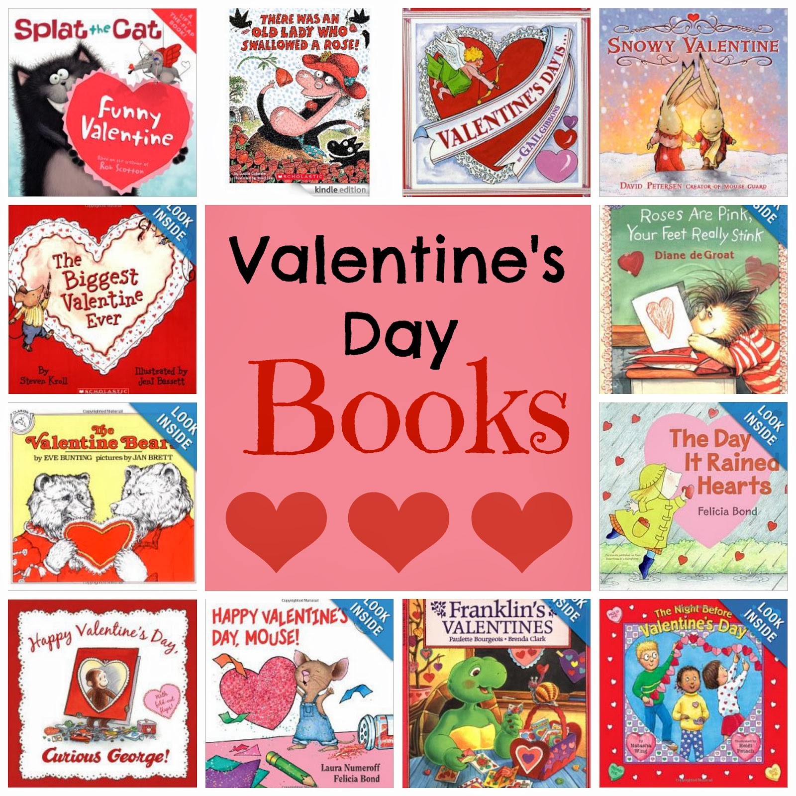 Valentines day books, Valentines day book, Day book