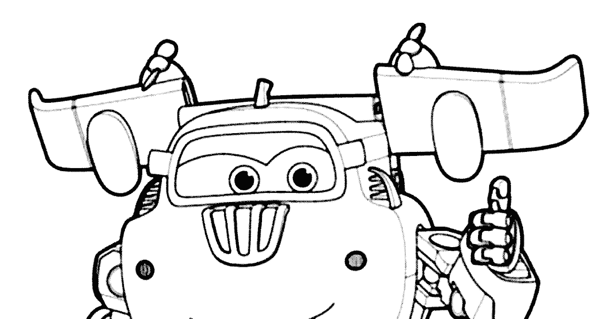 8 Gambar Mewarnai Animasi Super Wings - murid 17