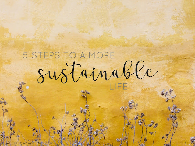 5 steps that you can take towards living a more sustainable and environmentally life. Click to read more!