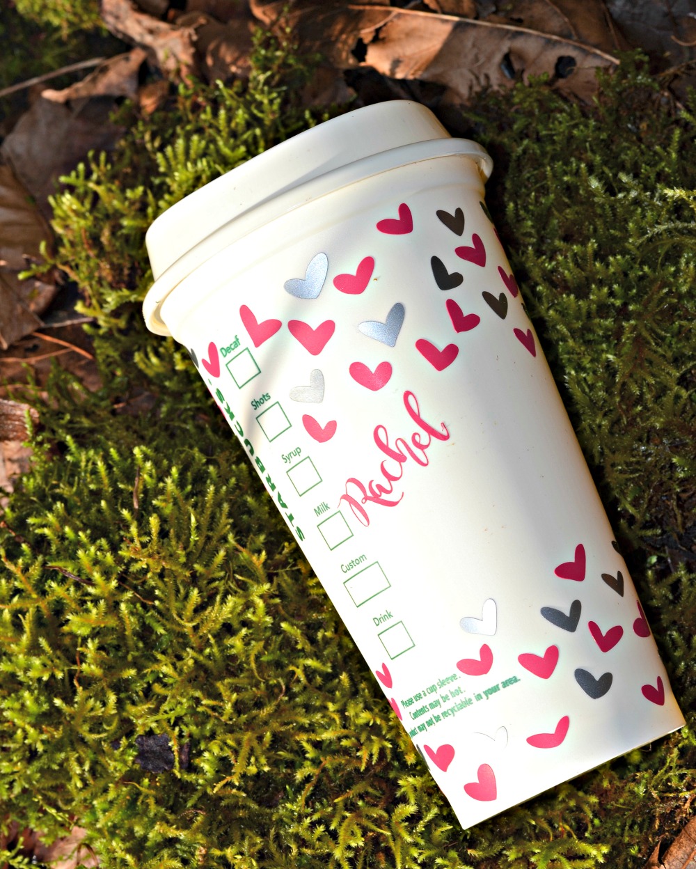 PERSONALIZED STARBUCKS CUP WITH CRICUT