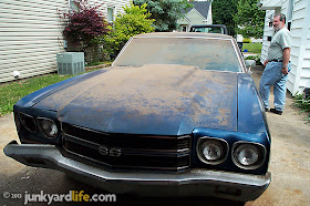 barn find 1970 chevelle ss