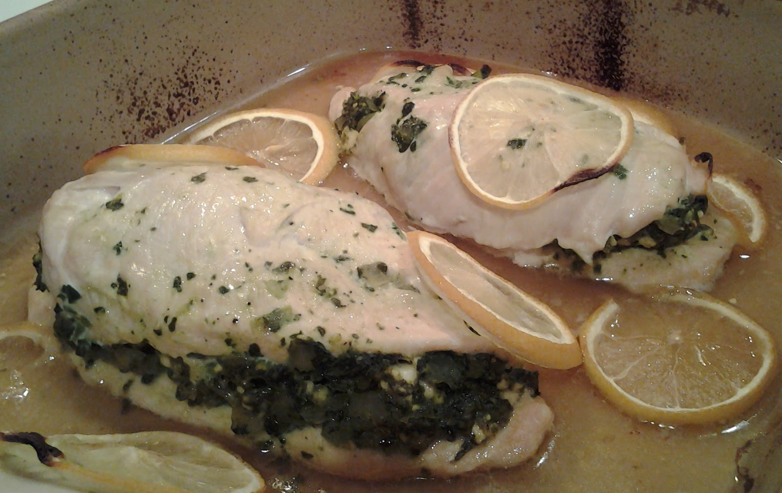 The Keto Kitchen Greek Spinach and Feta Stuffed Chicken