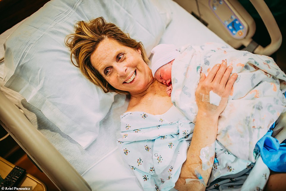 61-Year-Old Woman Gave Birth To Her Granddaughter For Her Son And His Husband