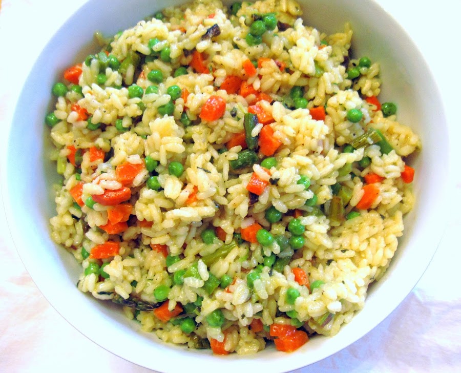 como hacer arroz primavera receta