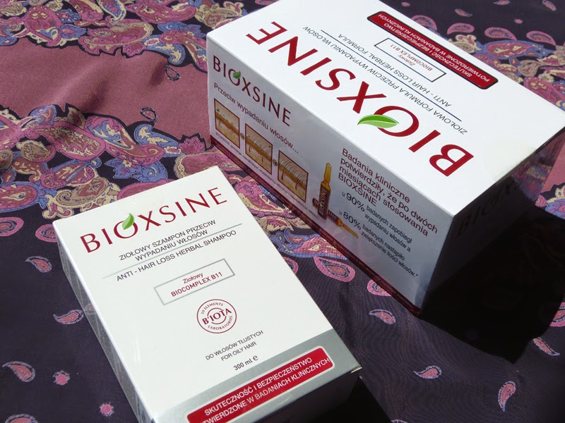 Bioxsine - kuracja dla wypadających i słabych włosów
