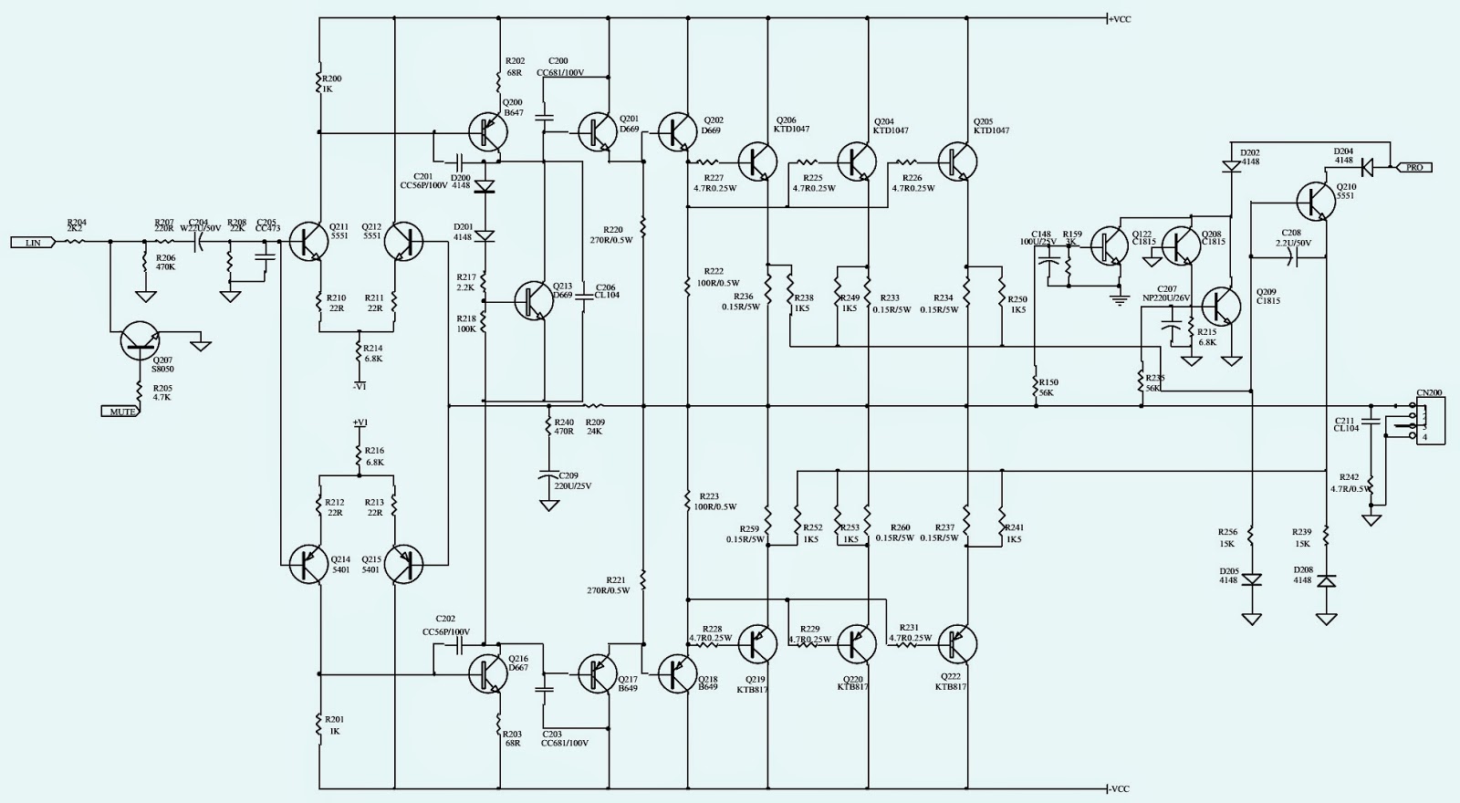 Electro help: JBL GTO-3501 - ONE CHANNEL AMPLIFIER - CAR - EXPLODED