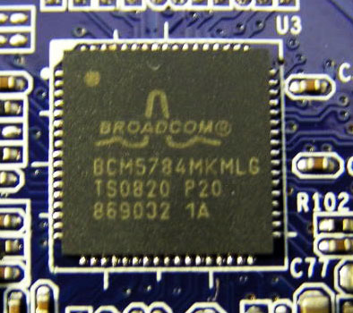 pilote broadcom netxtreme bcm4401-a1 integrated fast ethernet controller