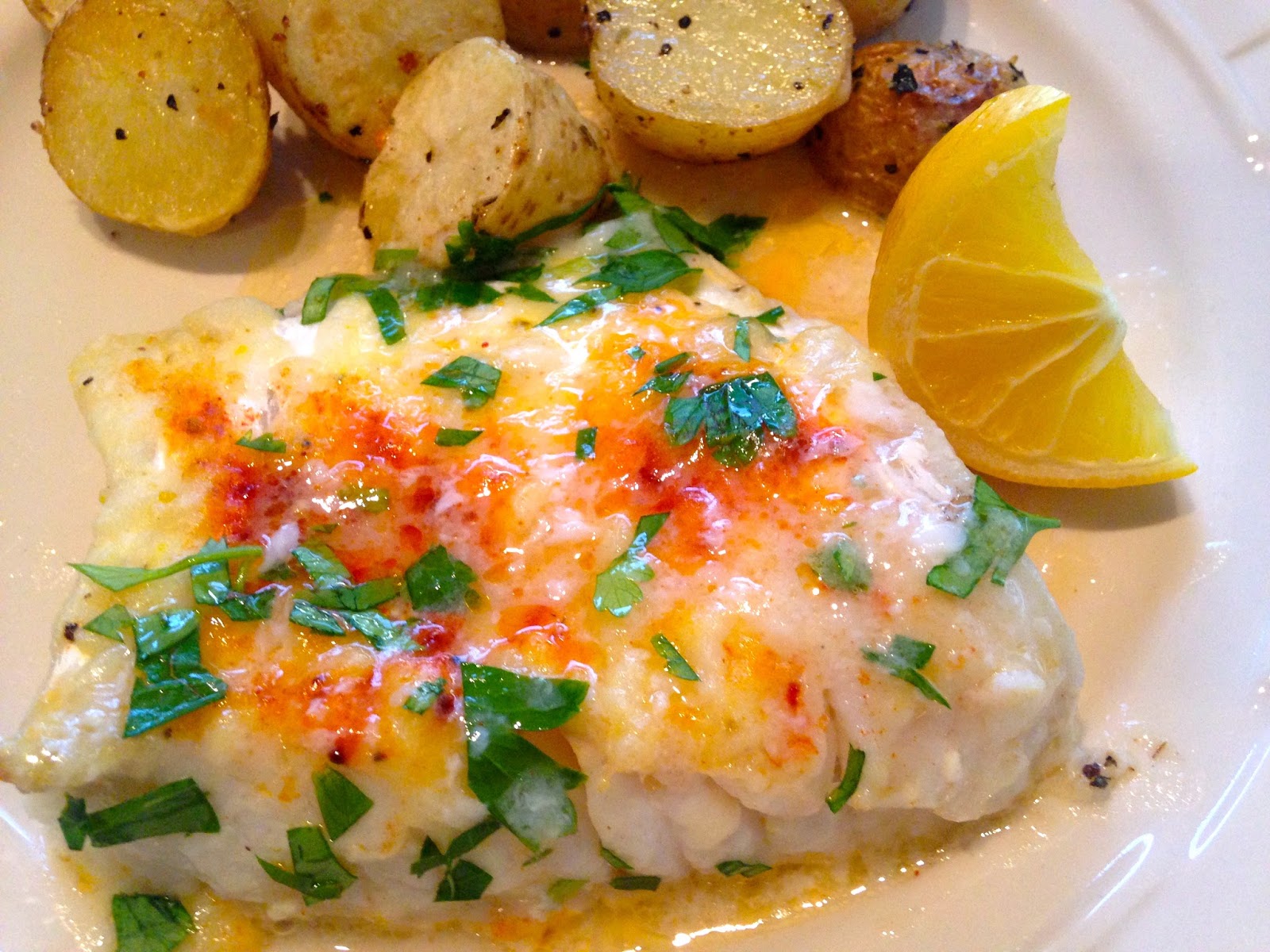 Rita's Recipes LemonButter Baked Cod