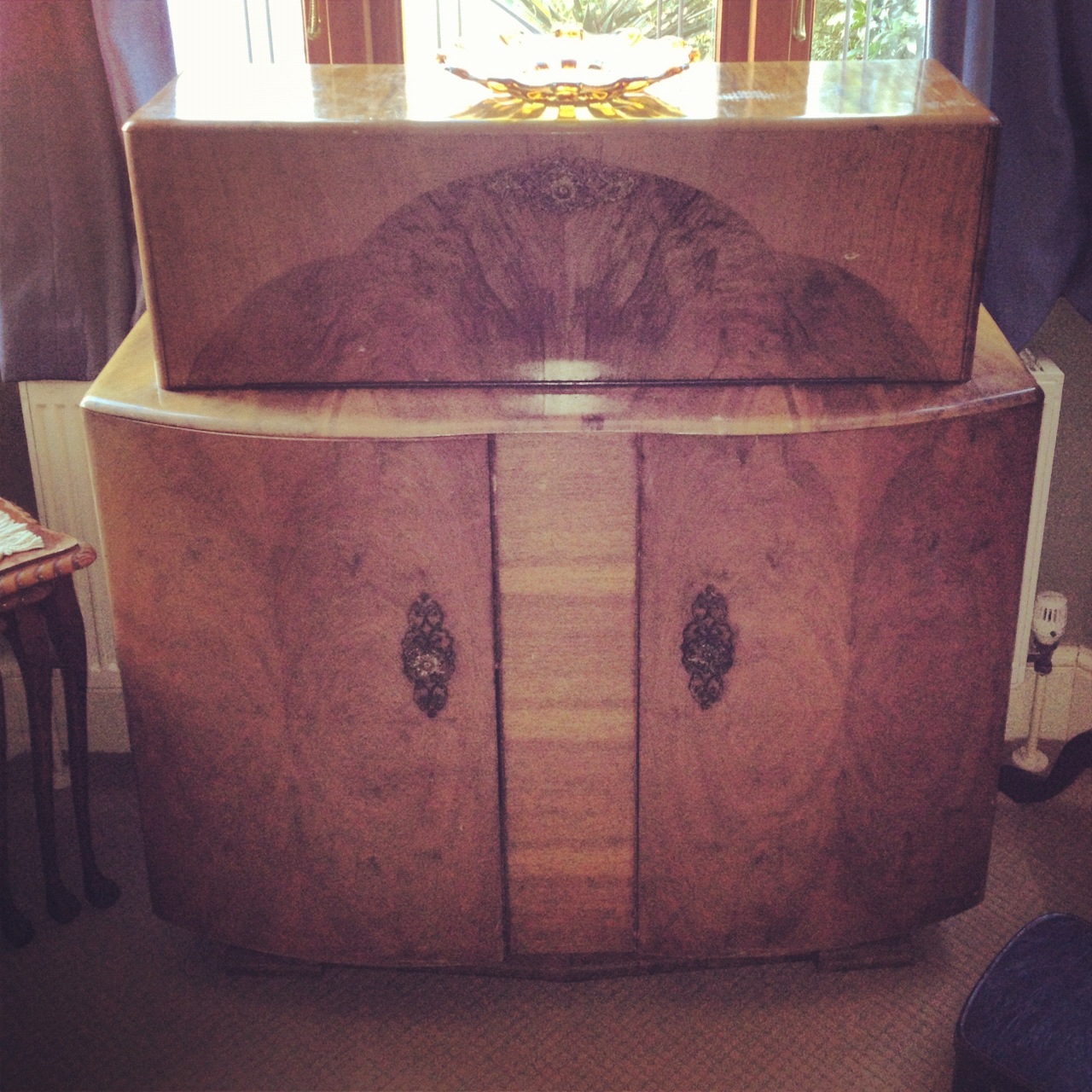 The Vintage Scientist Vintage cocktail & charity shop furniture.