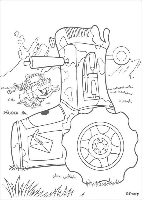 Disney Cars 2 Coloring Pages gt;gt; Disney Coloring Pages