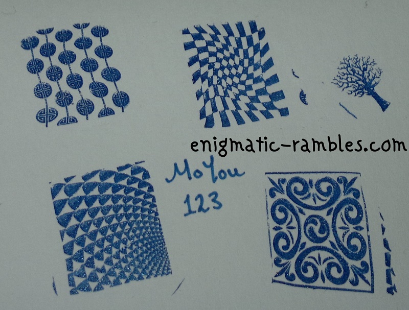 review-moyou-123-stamping-plate-chequers-filigree-tree-geometric