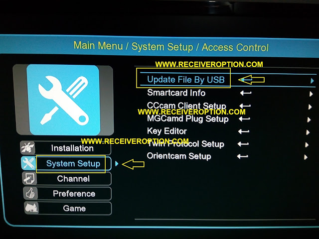 HOW TO DELETE REPLACE LIST IN ACCESS CONTROL HD RECEIVERS