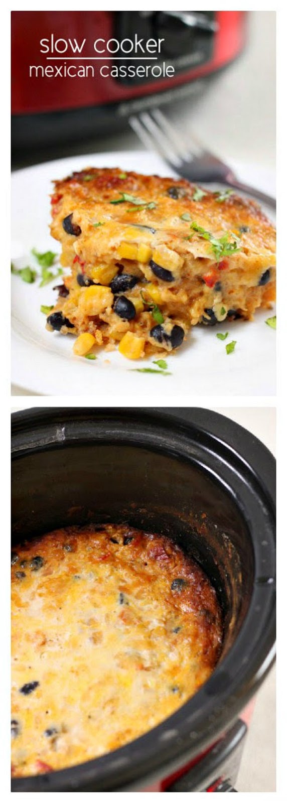 Slow Cooker from Scratch® Vegetarian Slow Cooker Mexican Casserole
