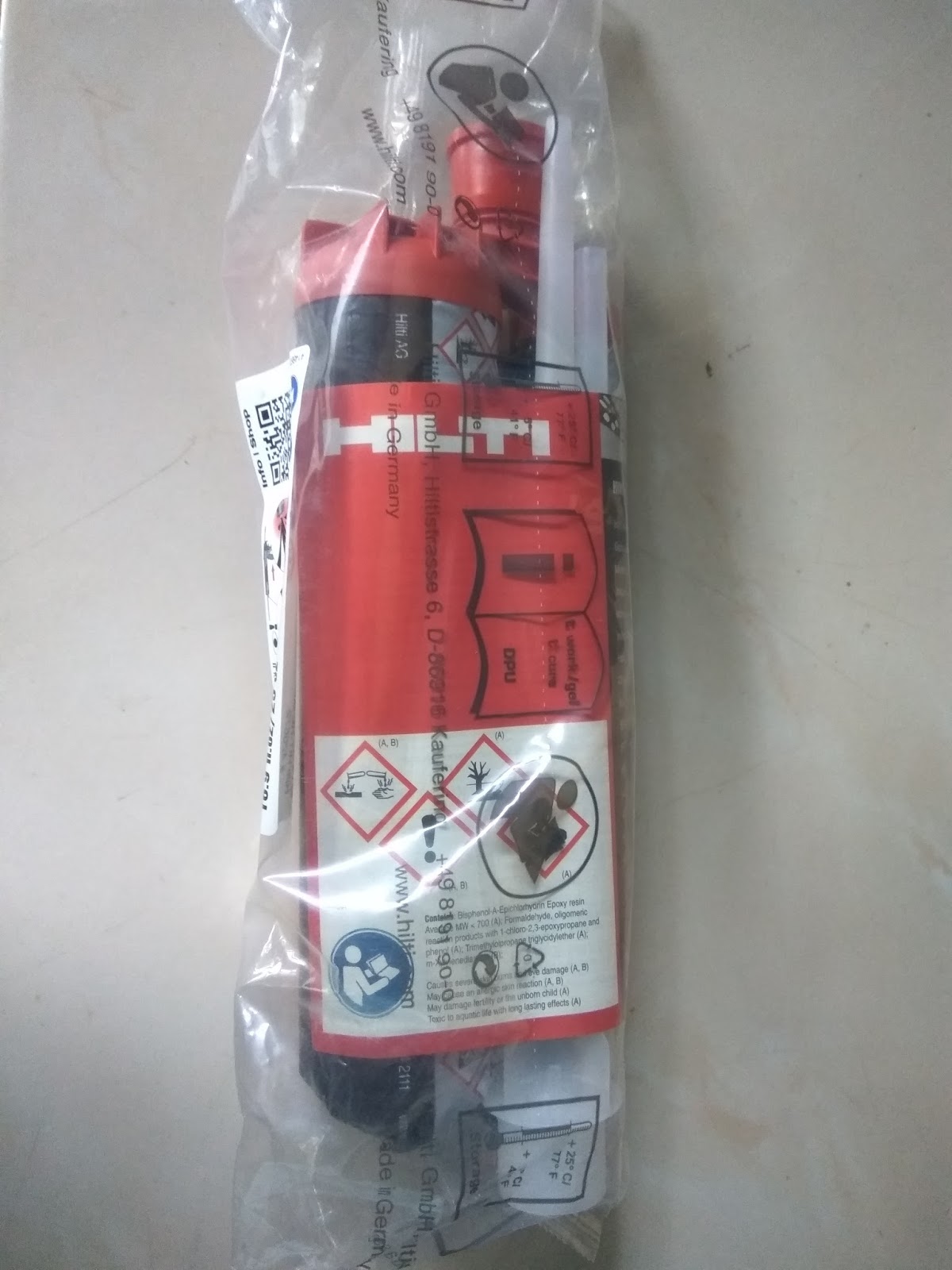 Harga Lem Angkur Beton Hilti (Chemical Anchor Hilti)