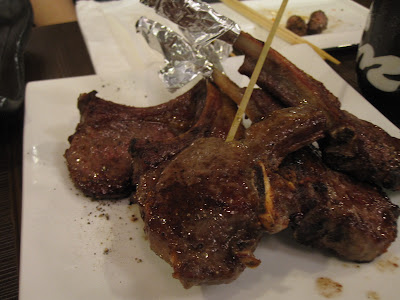 Kazu Sumiyaki, lamb chops