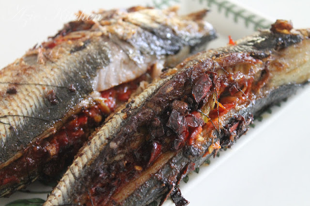 Ikan Cencaru Sumbat Sambal