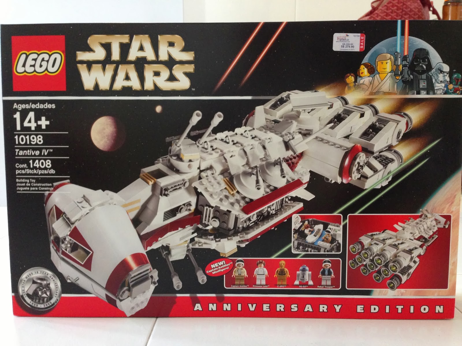 fordrejer Lang Kiks The Marriage of LEGO and Star Wars: Review: 10198 Tantive IV