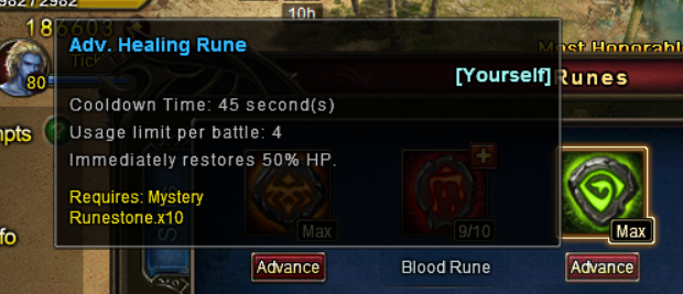 Advanced Warding Rune Infinity Wartune: Wartune 3: Advanced Rune System