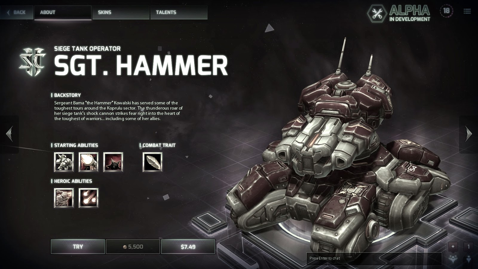 Sgt Hammer Build Hots