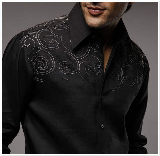 11 Contoh Aneka Motif Bordir Baju Melayu Pria Terbaik 2018