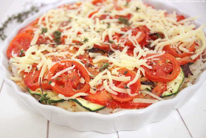 ...what Ina loves : {Healthy Week} Zucchini-Tomaten-Reis-Auflauf