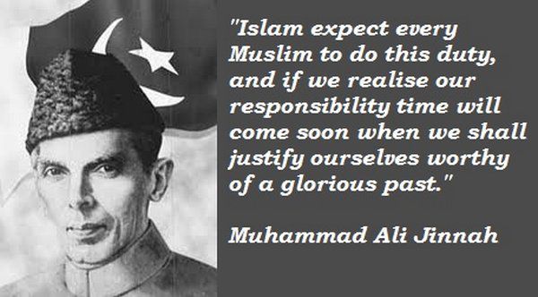 Quaid-e-Azam Muhammad Ali Jinnah - Blowing Quotes