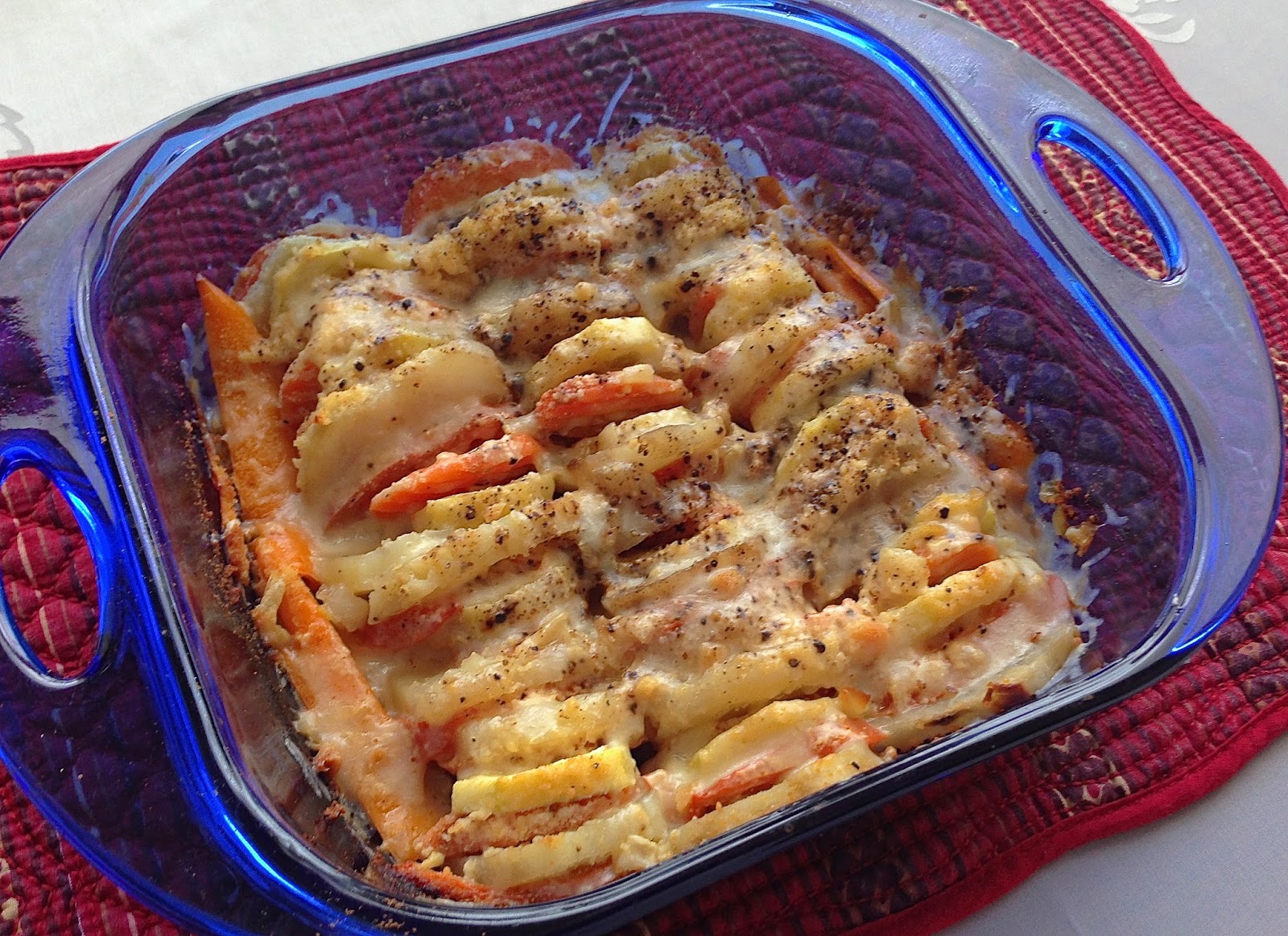 Points In My Life Vegetable Cheese Bake