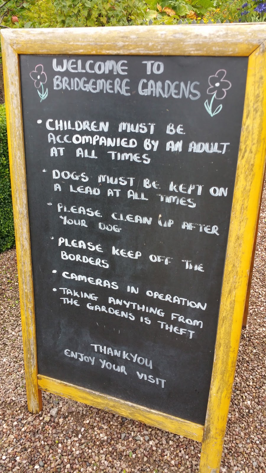 Bridgemere Garden Centre Nantwich Cheshire Paws across Britain