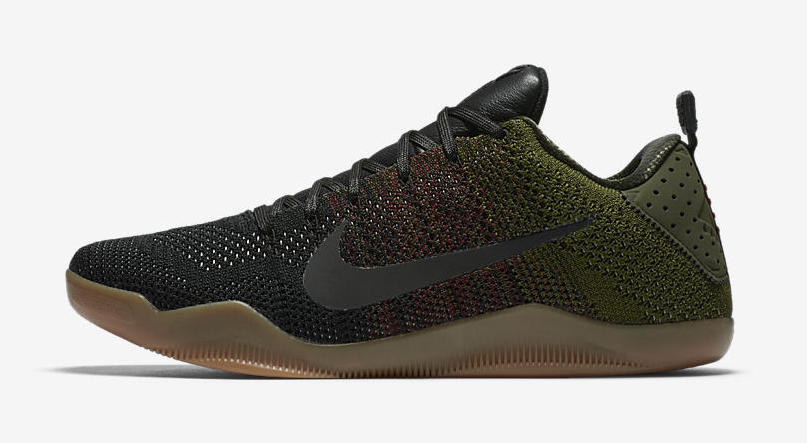 kobe 11 elite low red horse