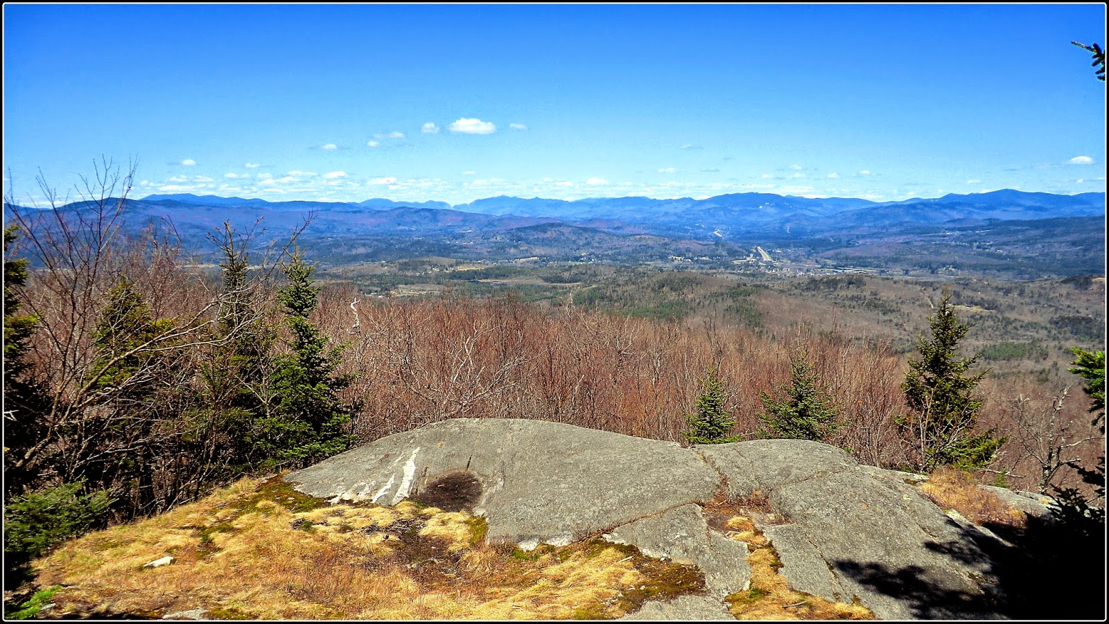 1HappyHiker A Trek to Plymouth Mountain and to Nearby Rainbow Falls (NH)