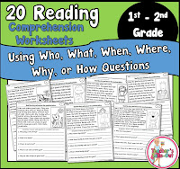  Reading Comprehension Worksheets