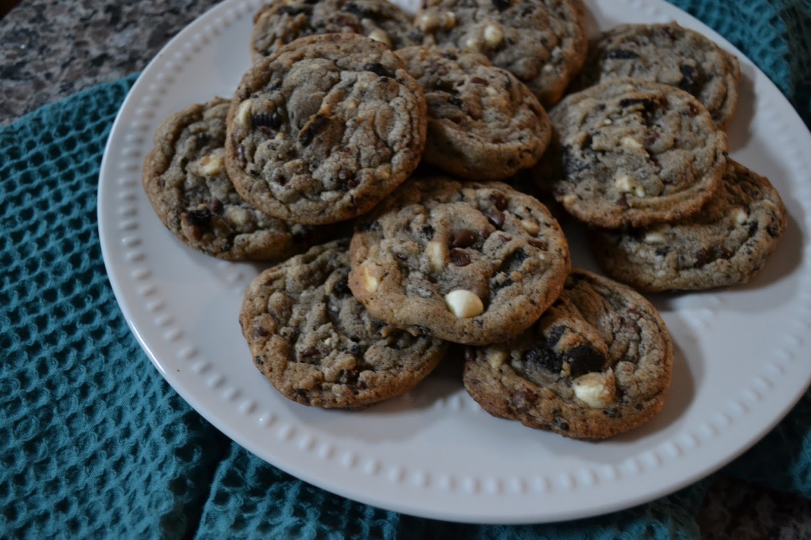 Home Made Austin Rainy Day Baking Chocolate & Cream Cookies