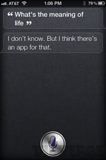 Siri: What's the meaning of life