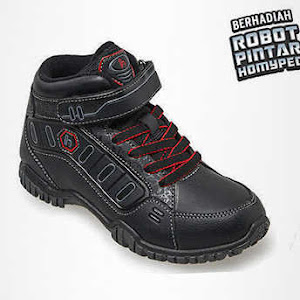 Sepatu Anak Laki-Laki Homyped Artemis 03 Black