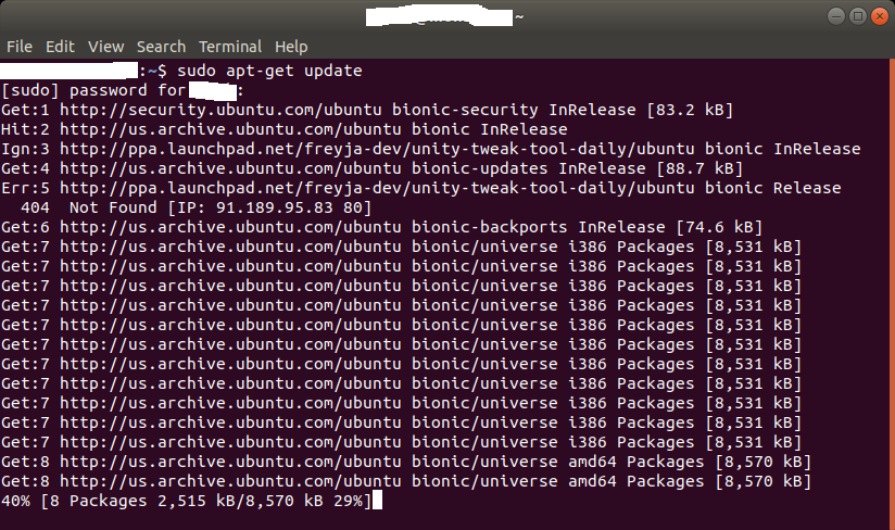 Linux com port