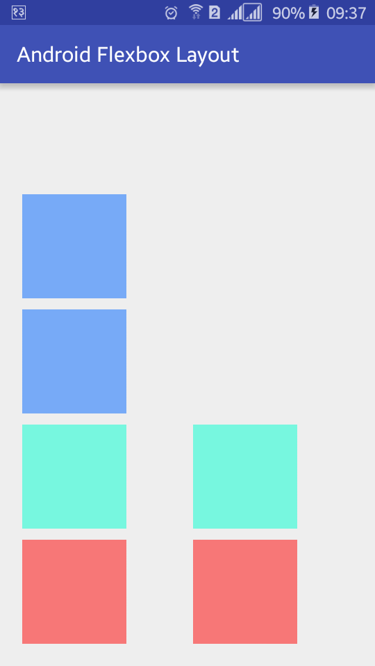 Android Flexbox Layout Example